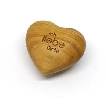 Thankgoods Holzherz Ich liebe Dich
