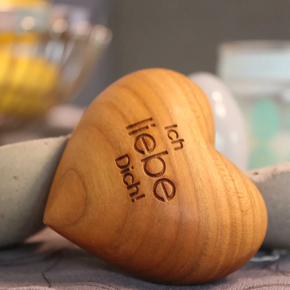 Thankgoods Holzherz Ich liebe Dich