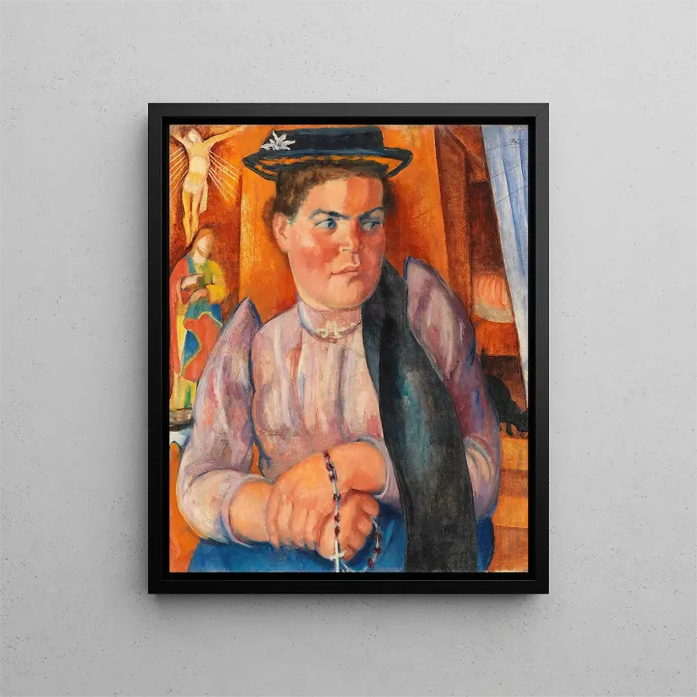 Tiroler Bauern-Gemälde - Anita Re | Kunstdruck