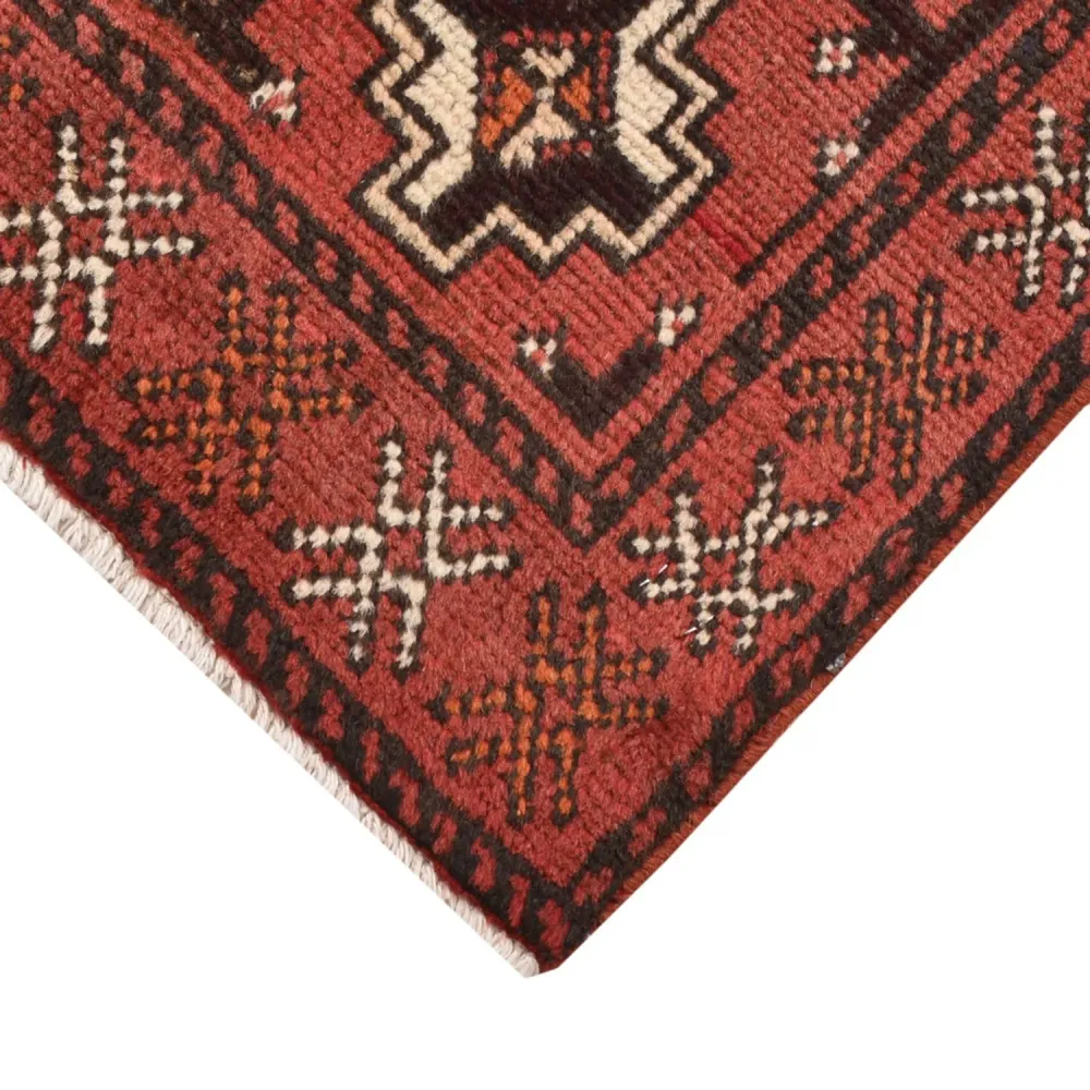 Turkaman Teppich - 100 x 58 cm - hellrot