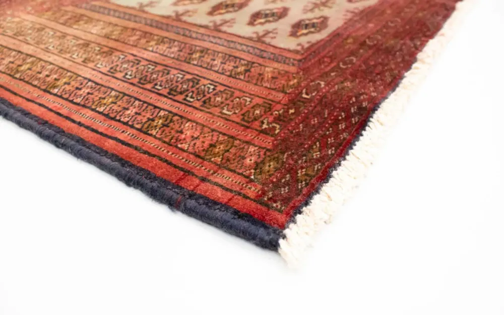 Turkaman Teppich 100 x 50 cm - rot