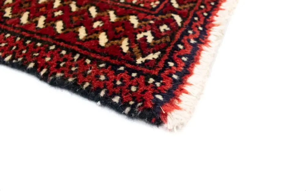 Turkaman Teppich 100 x 50 cm - rot