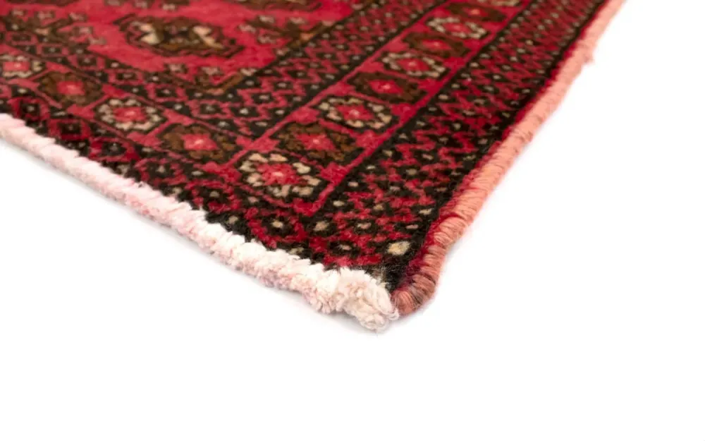 Turkaman Teppich 100 x 50 cm - rot
