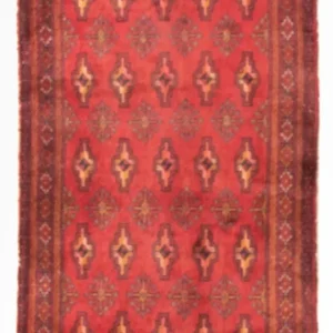 Turkaman Teppich - 130 x 60 cm - rot