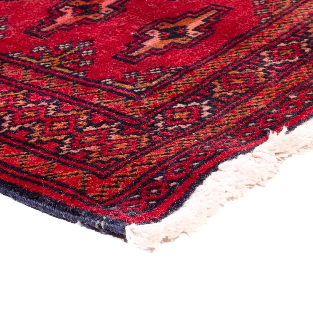 Turkaman Teppich - 130 x 60 cm - rot