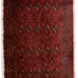 Turkaman Teppich 130 x 60 cm - rot