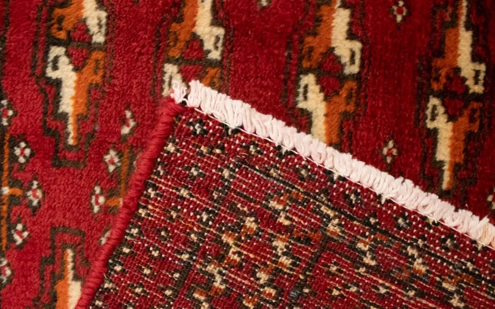 Turkaman Teppich 130 x 60 cm - rot