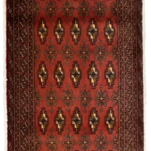 Turkaman Teppich 130 x 60 cm - rot