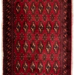 Turkaman Teppich 130 x 60 cm - rot