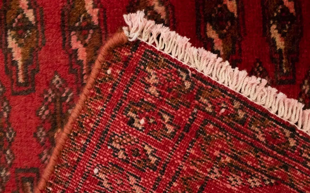 Turkaman Teppich 130 x 60 cm - rot