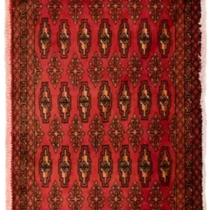 Turkaman Teppich 130 x 60 cm - rot