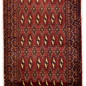 Turkaman Teppich 130 x 60 cm - rot