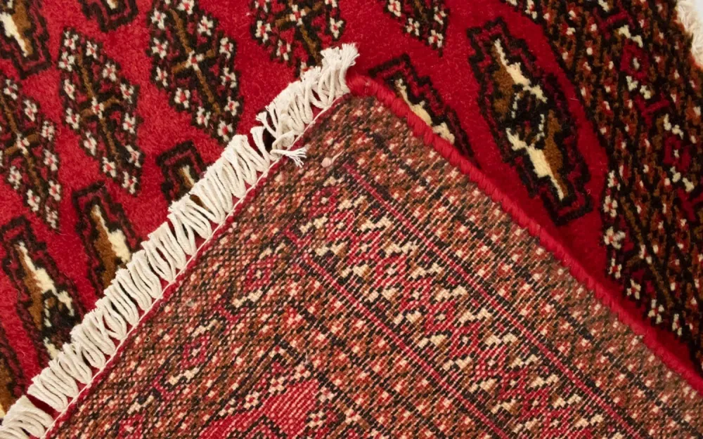 Turkaman Teppich 130 x 60 cm - rot