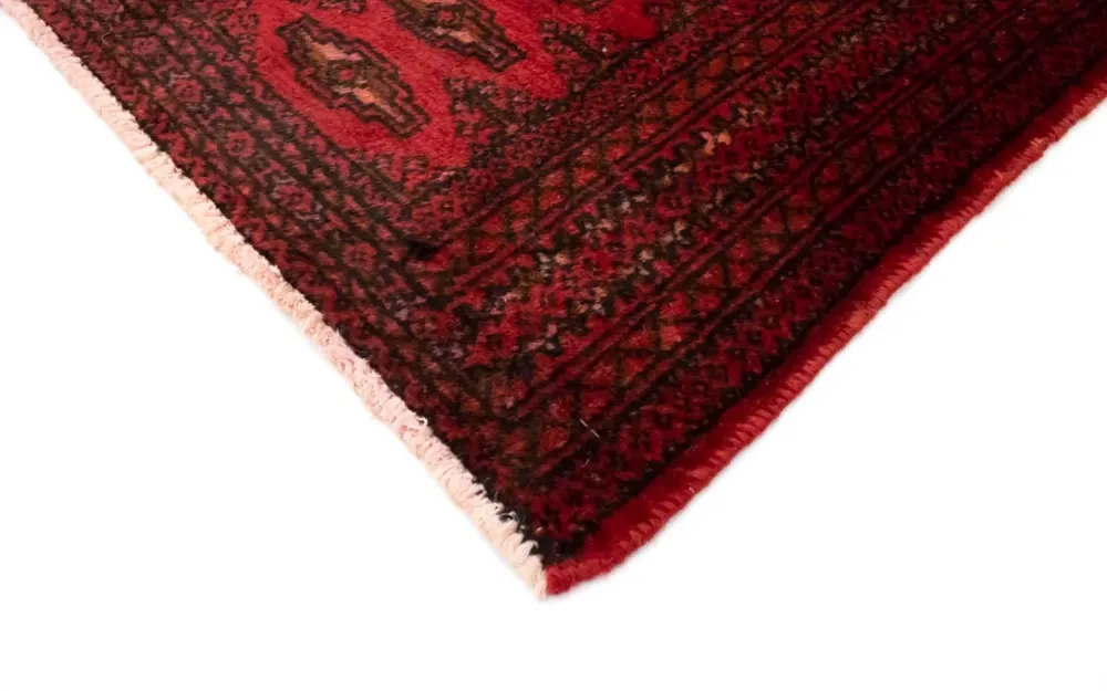 Turkaman Teppich 130 x 60 cm - rot