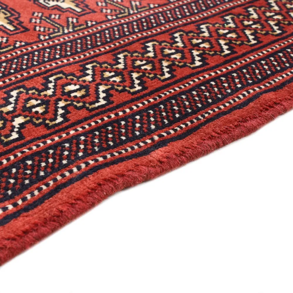 Turkaman Teppich - 133 x 95 cm - rot