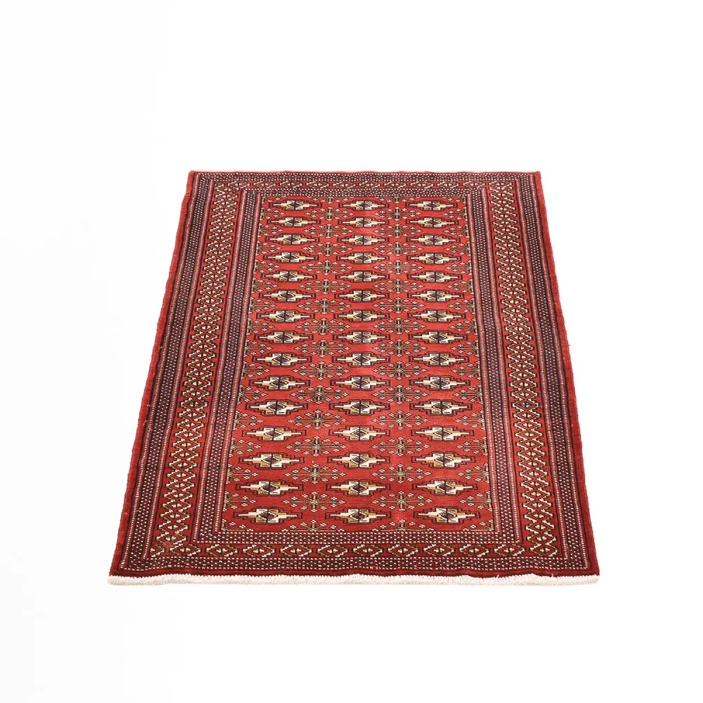 Turkaman Teppich - 133 x 95 cm - rot