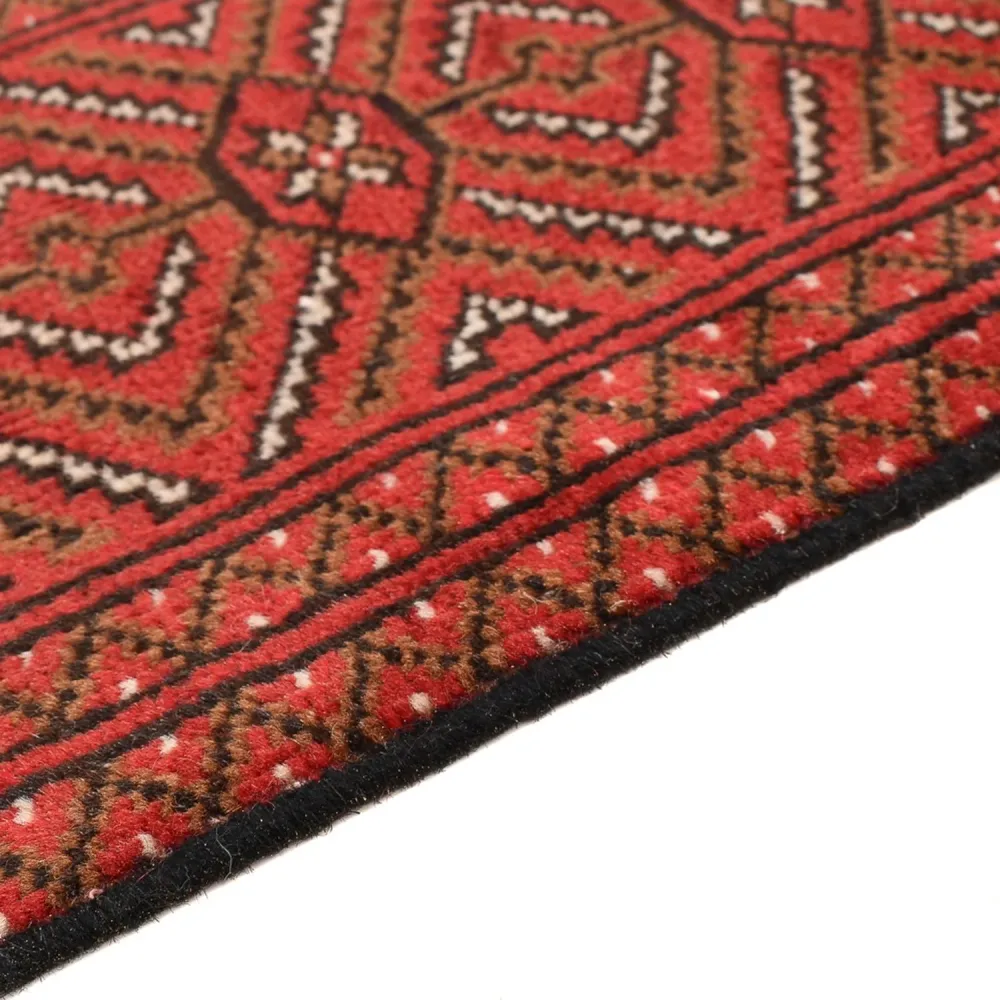 Turkaman Teppich - 186 x 125 cm - rot