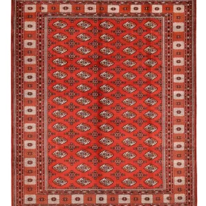 Turkaman Teppich - 378 x 295 cm - rot
