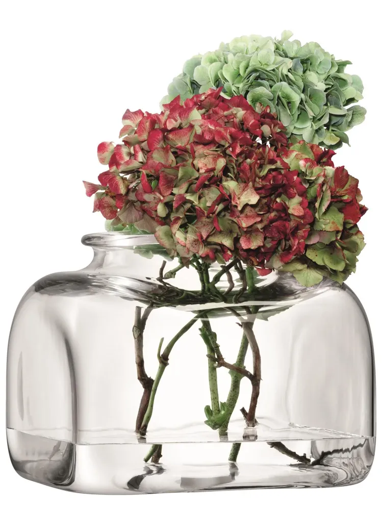 Umberto Vase H25cm - klar