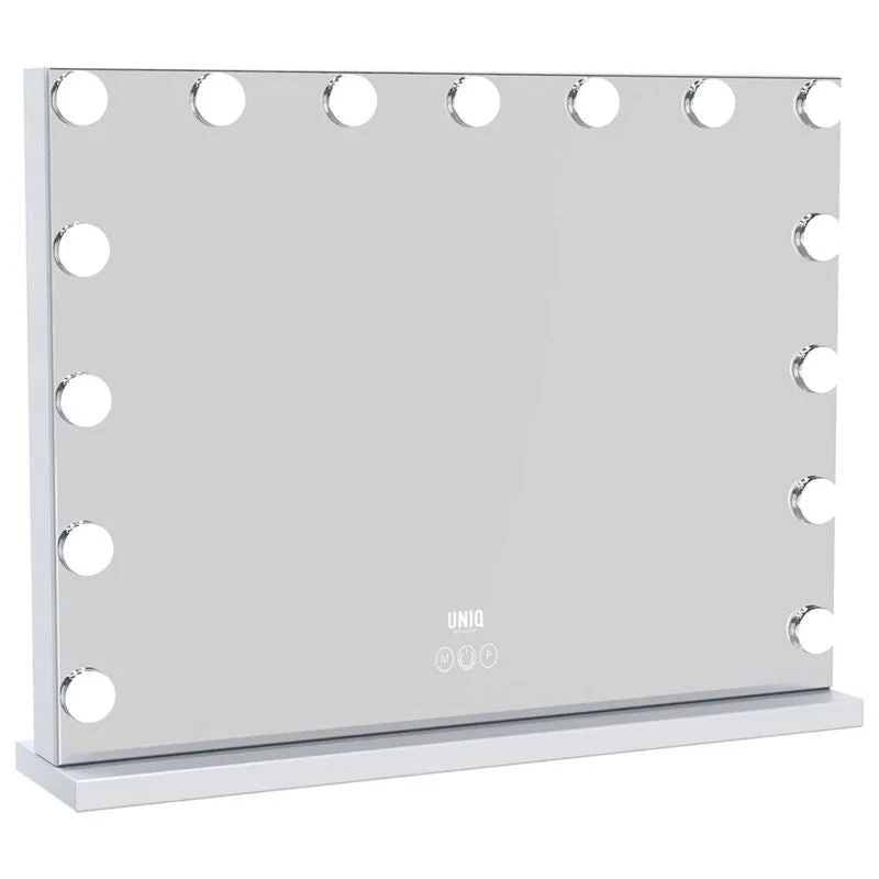 UNIQ XL Hollywood Schminkspiegel mit 15 LED-Lampen