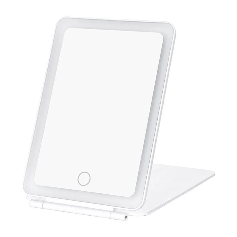 UNIQ Schminkspiegel LED – Faltbar & Wiederaufladbar – Weiß