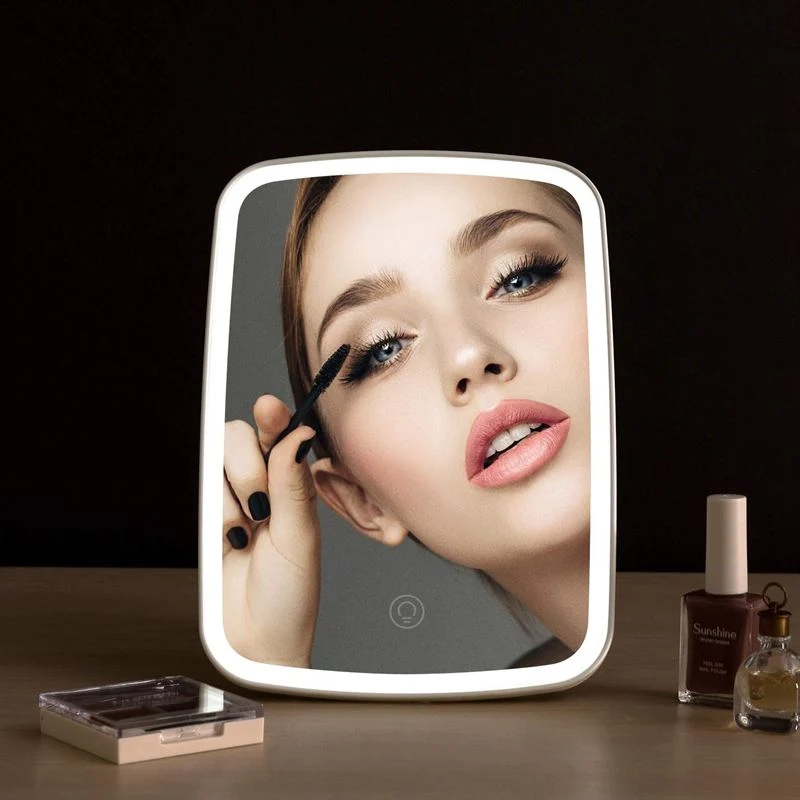 UNIQ Schminkspiegel mit LED Licht – Touch-Bedienung – Weiß