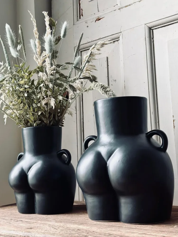 Vase Black Body Big