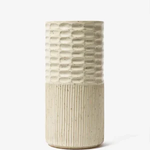 Vase Relief groß Hafer