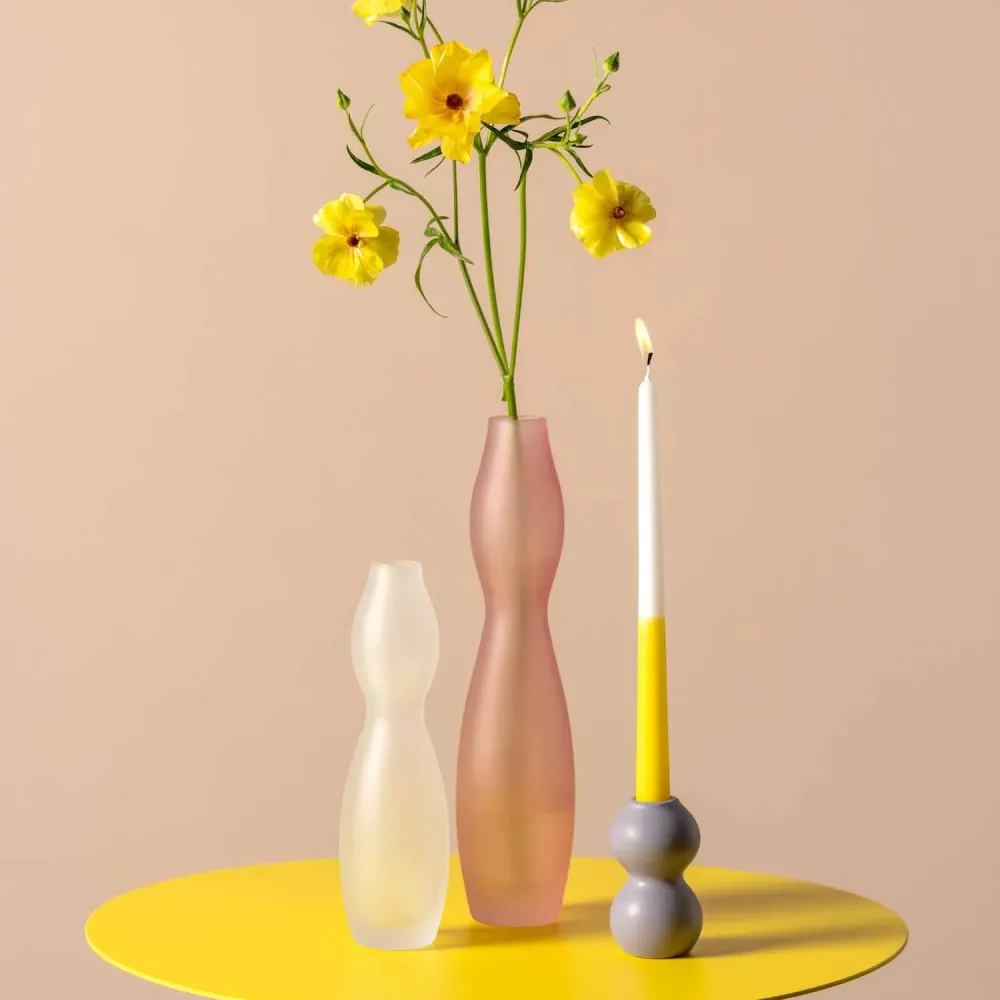 Vase VIVACE 25 cm satiniert