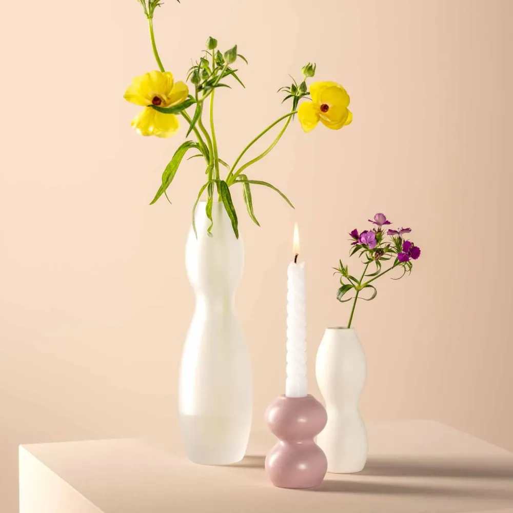 Vase VIVACE 25 cm satiniert
