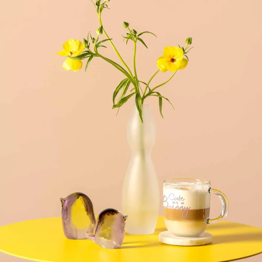 Vase VIVACE 25 cm satiniert