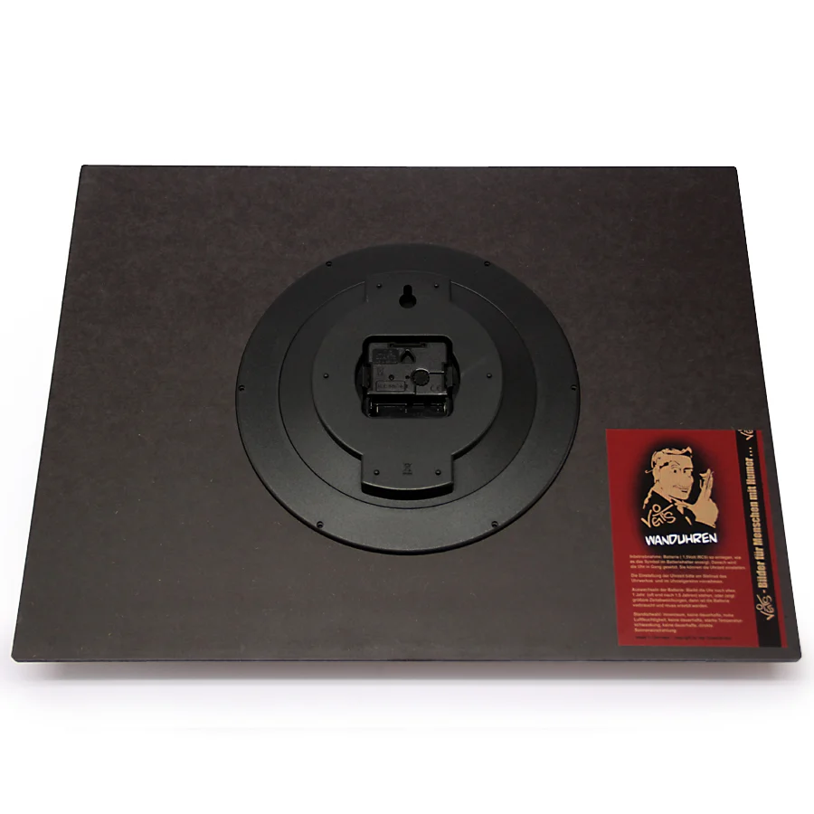 Veit`S Gute Laune Wanduhr exklusiv, Küchenuhr, Lustige Uhr, Physiotherapie, Manuelle Therapie, BILDTEXT: "Der Nächste bitte!"