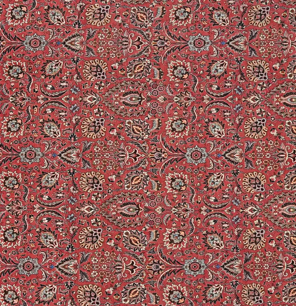 Vintage Bidjar Teppich 296x207cm Bunt Naturinspirierte Motive