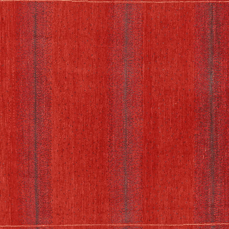 Vintage Gabbeh Teppich bunt naturinspiriert 299x192cm