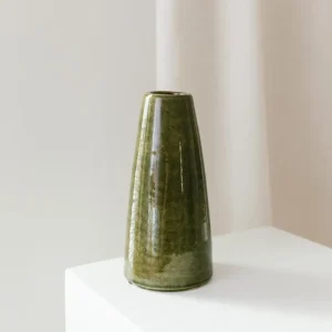 Vintage Keramikvase VEB Coswig aus Ostdeutschland 70er