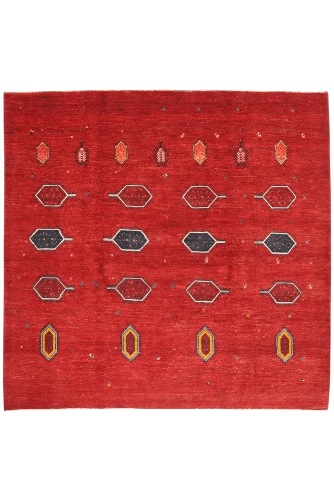 Vintage Rizbaf Teppich bunt 197x201cm