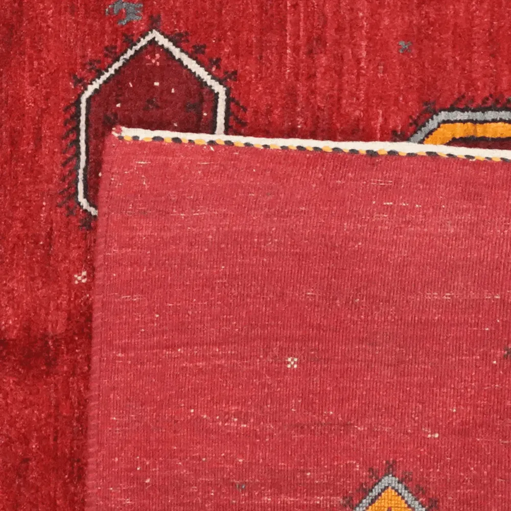 Vintage Rizbaf Teppich bunt 197x201cm