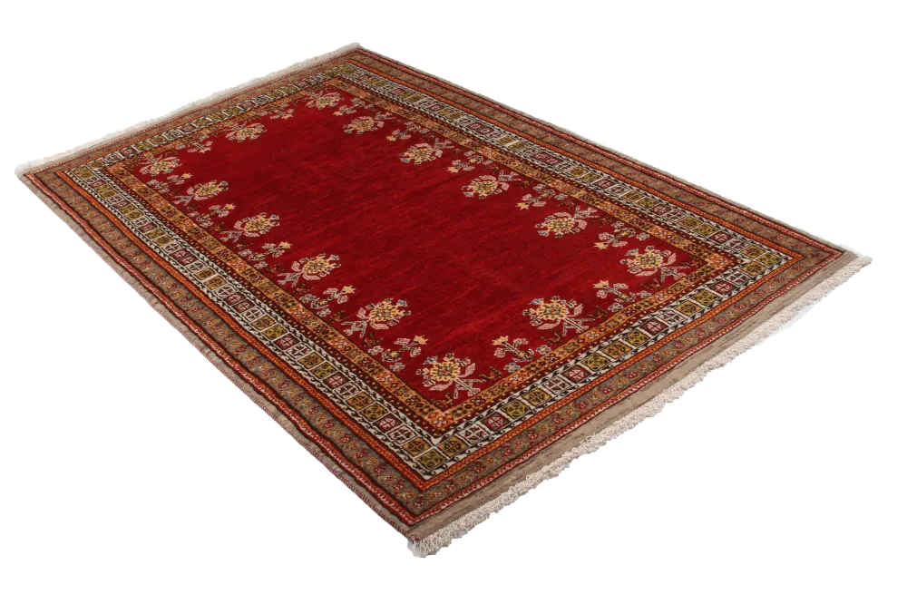 Vintage Rizbaf Teppich bunt 213x133cm
