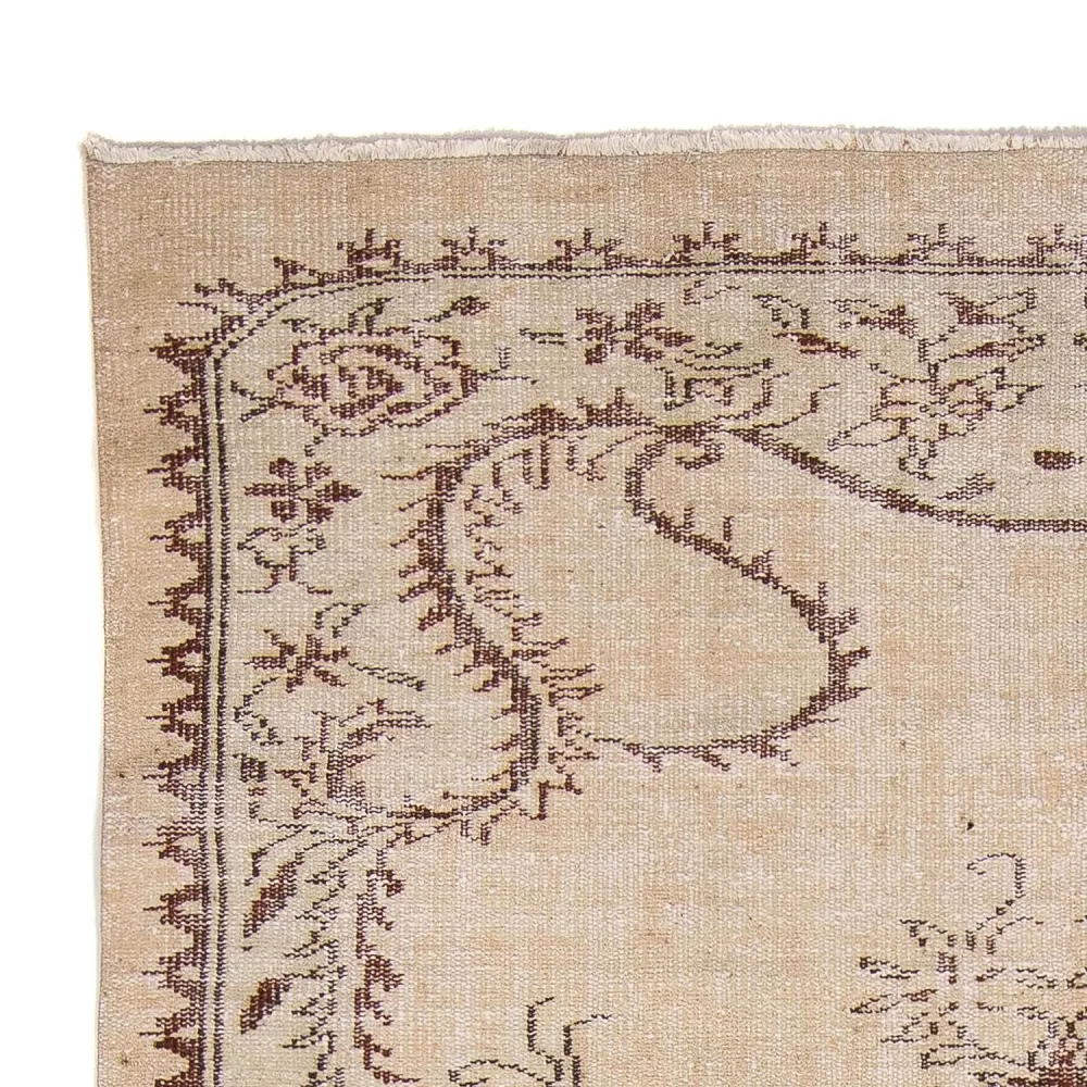 Vintage Teppich 267 x 178 cm - hellbeige