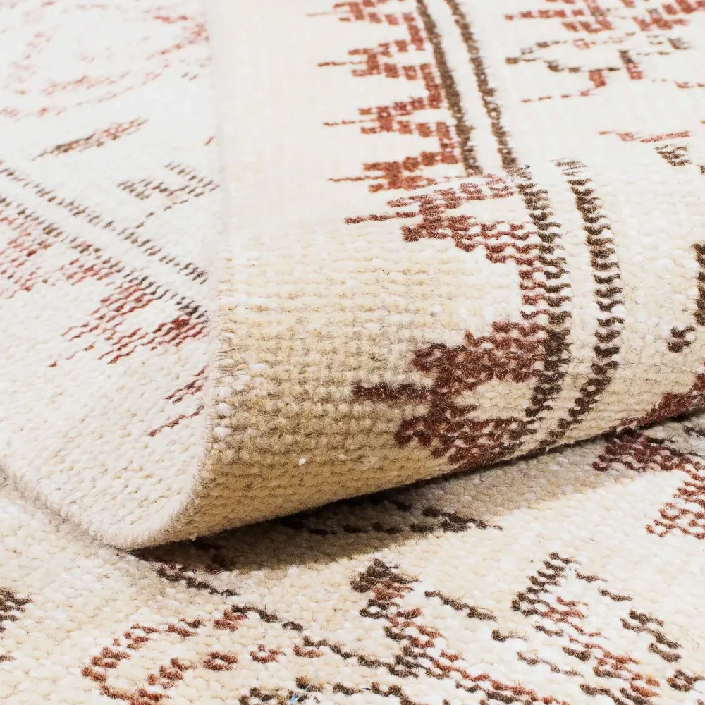 Vintage Teppich 267 x 178 cm - hellbeige