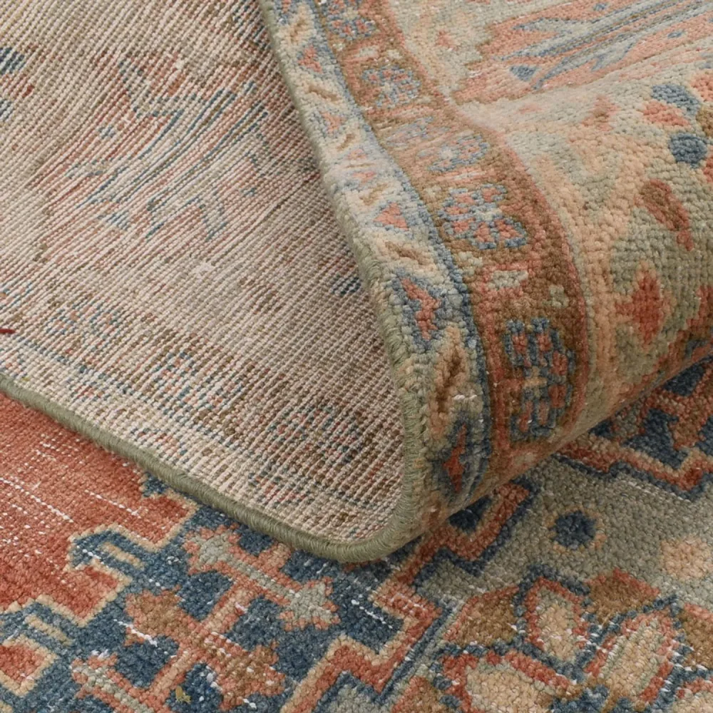Vintage Teppich - 348 x 241 cm - rot
