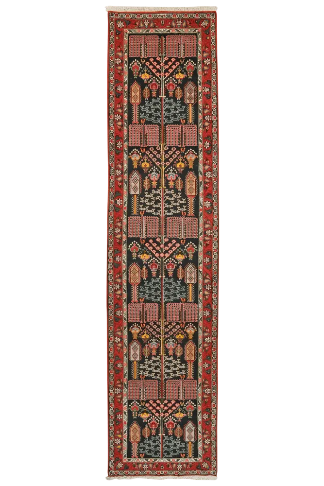 Vintage Teppich Bakhtiar bunt 384x92cm