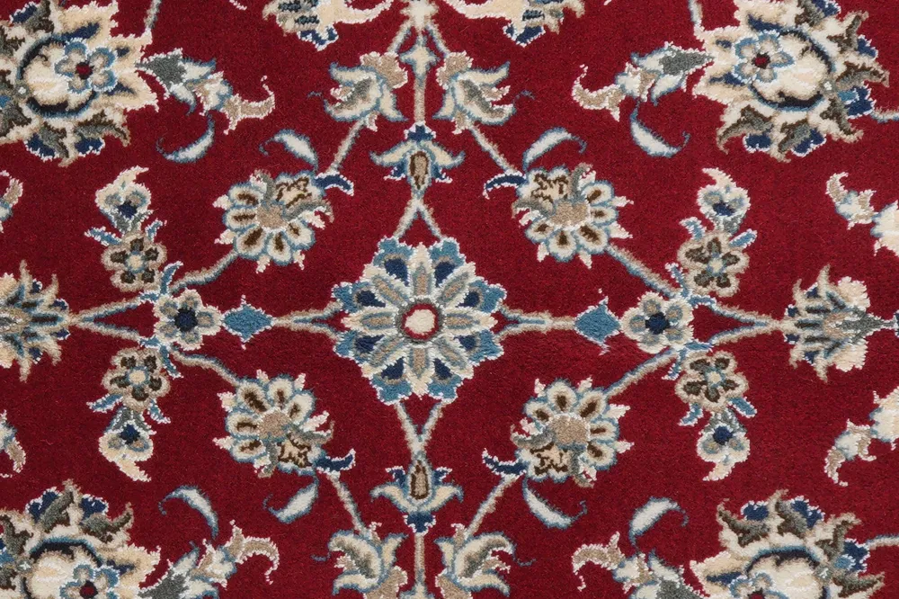 Vintage Teppich Nain 12La 203x195cm Bunt