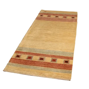 Vintage Teppich Rizbaf 201x85cm Bunt