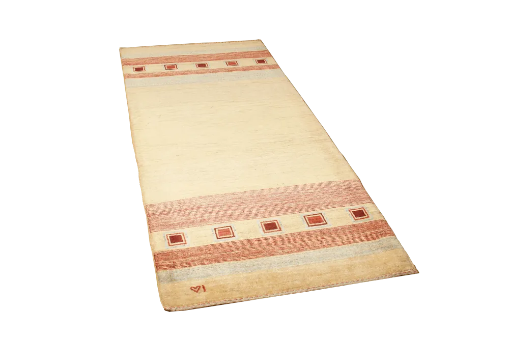 Vintage Teppich Rizbaf 201x85cm Bunt