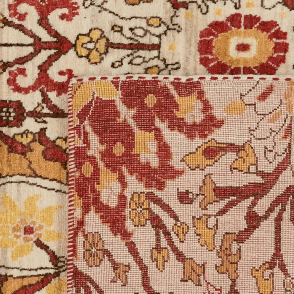 Vintage Teppich Rizbaf bunt 177x148cm