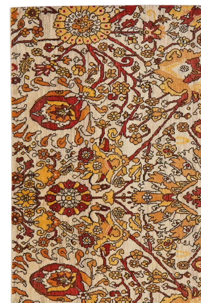 Vintage Teppich Rizbaf bunt 177x148cm