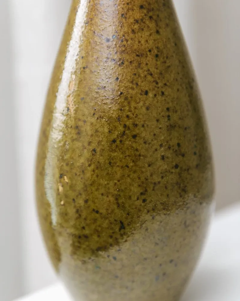 Vintage Vase Coswig VEB Keramik handgefertigt Deutschland