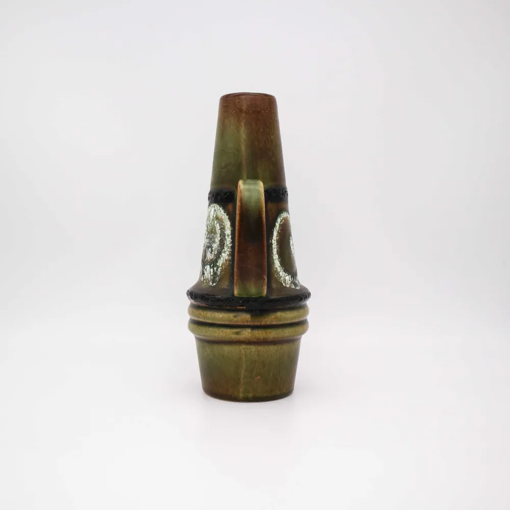 Vintage Vase Fat Lava von Scheurich 60er Jahre Design