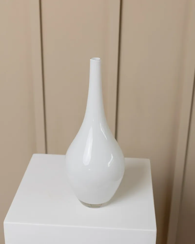 Vintage Vase Salong von Johanna Jelinek für Ikea blau Glas